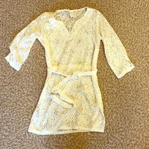 White Beach Cover Up